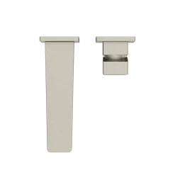 TOTO GE 1.2 GPM Wall-Mount Single-Handle Bathroom Faucet with COMFORT GLIDE Technology, Brushed Nickel, Brass, TLG07307U#BN