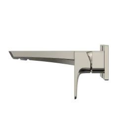 TOTO GE 1.2 GPM Wall-Mount Single-Handle Bathroom Faucet with COMFORT GLIDE Technology, Polished Nickel, Brass, TLG07307U#PN