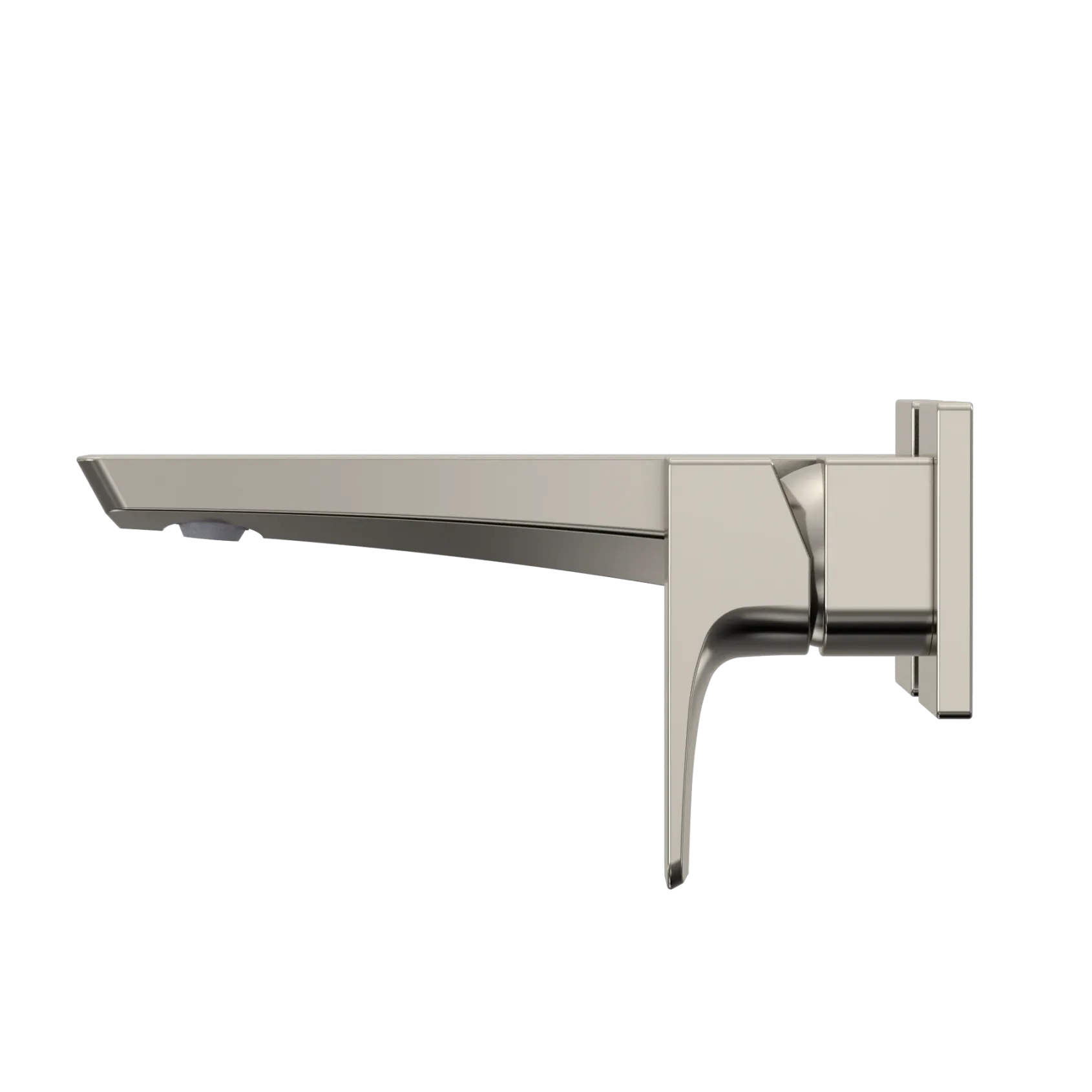 TOTO GE 1.2 GPM Wall-Mount Single-Handle Bathroom Faucet with COMFORT GLIDE Technology, Polished Nickel, Brass, TLG07307U#PN