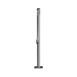 TOTO GE Single-Handle Free Standing Tub Filler with Handshower, Polished Chrome, Brass, TBG07306U#CP
