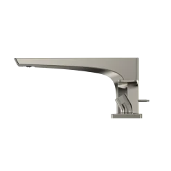 TOTO GE Two-Handle Deck-Mount Roman Tub Filler Trim with Handshower, Polished Nickel, Brass, TBG07202U#PN