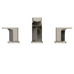 TOTO GE Two-Handle Deck-Mount Roman Tub Filler Trim, Polished Nickel, Brass, TBG07201U#PN