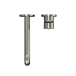 TOTO GF 1.2 GPM Wall-Mount Single-Handle Long Bathroom Faucet with COMFORT GLIDE Technology, Polished Nickel, Brass, TLG11308U#PN