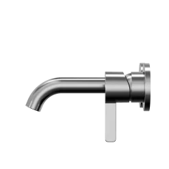 TOTO GF 1.2 GPM Wall-Mount Single-Handle Bathroom Faucet with COMFORT GLIDE Technology, Polished Chrome, Brass, TLG11307U#CP