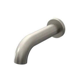 TOTO GF Bathroom Wall Mount Tub Spout, Brushed Nickel, Brass, TBG11001U#BN