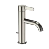 TOTO GF Series 1.2 GPM Single Handle Bathroom Sink Faucet with COMFORT GLIDE Technology and Drain Assembly, Polished Nickel, Stainless Steel, TLG11301U#PN