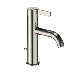 TOTO GF Series 1.2 GPM Single Handle Bathroom Sink Faucet with COMFORT GLIDE Technology and Drain Assembly, Polished Nickel, Stainless Steel, TLG11301U#PN