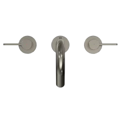 TOTO GF Series 1.2 GPM Two Lever Handle Widespread Bathroom Sink Faucet, Polished Nickel, Brass, TLG11201UA#PN