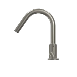 TOTO GF Two Lever Handle Deck-Mount Roman Tub Filler Trim with Handshower, Brushed Nickel, Brass, TBG11202UA#BN