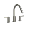 TOTO GF Two Lever Handle Deck-Mount Roman Tub Filler Trim, Brushed Nickel, Brass, TBG11201UA#BN