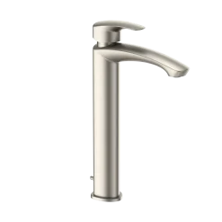 TOTO GM 1.2 GPM Single Handle Vessel Bathroom Sink Faucet with COMFORT GLIDE Technology, Brushed Nickel, Brass, TLG09305U#BN
