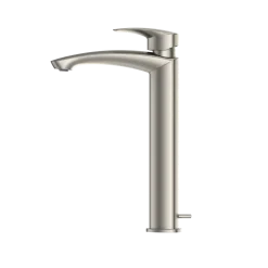 TOTO GM 1.2 GPM Single Handle Vessel Bathroom Sink Faucet with COMFORT GLIDE Technology, Brushed Nickel, Brass, TLG09305U#BN