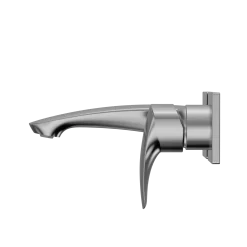 TOTO GM 1.2 GPM Wall-Mount Single-Handle Bathroom Faucet with COMFORT GLIDE Technology, Polished Chrome, Brass, TLG09307U#CP