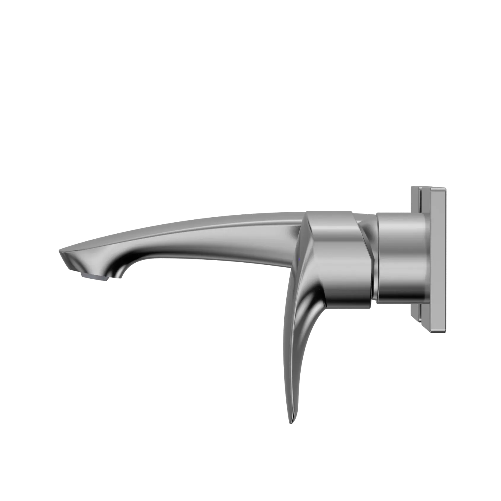 TOTO GM 1.2 GPM Wall-Mount Single-Handle Bathroom Faucet with COMFORT GLIDE Technology, Polished Chrome, Brass, TLG09307U#CP