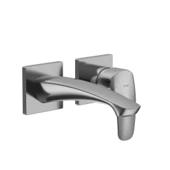 TOTO GM 1.2 GPM Wall-Mount Single-Handle Bathroom Faucet with COMFORT GLIDE Technology, Polished Chrome, Brass, TLG09307U#CP