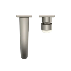 TOTO GM 1.2 GPM Wall-Mount Single-Handle Bathroom Faucet with COMFORT GLIDE Technology, Polished Nickel, Brass, TLG09307U#PN