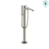 TOTO GM Single-Handle Free Standing Tub Filler with Handshower, Brushed Nickel, Brass, TBG09306U#BN