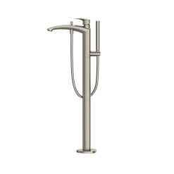 TOTO GM Single-Handle Free Standing Tub Filler with Handshower, Brushed Nickel, Brass, TBG09306U#BN