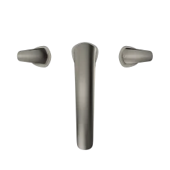 TOTO GM Two-Handle Deck-Mount Roman Tub Filler Trim, Polished Nickel, Brass, TBG09201U#PN
