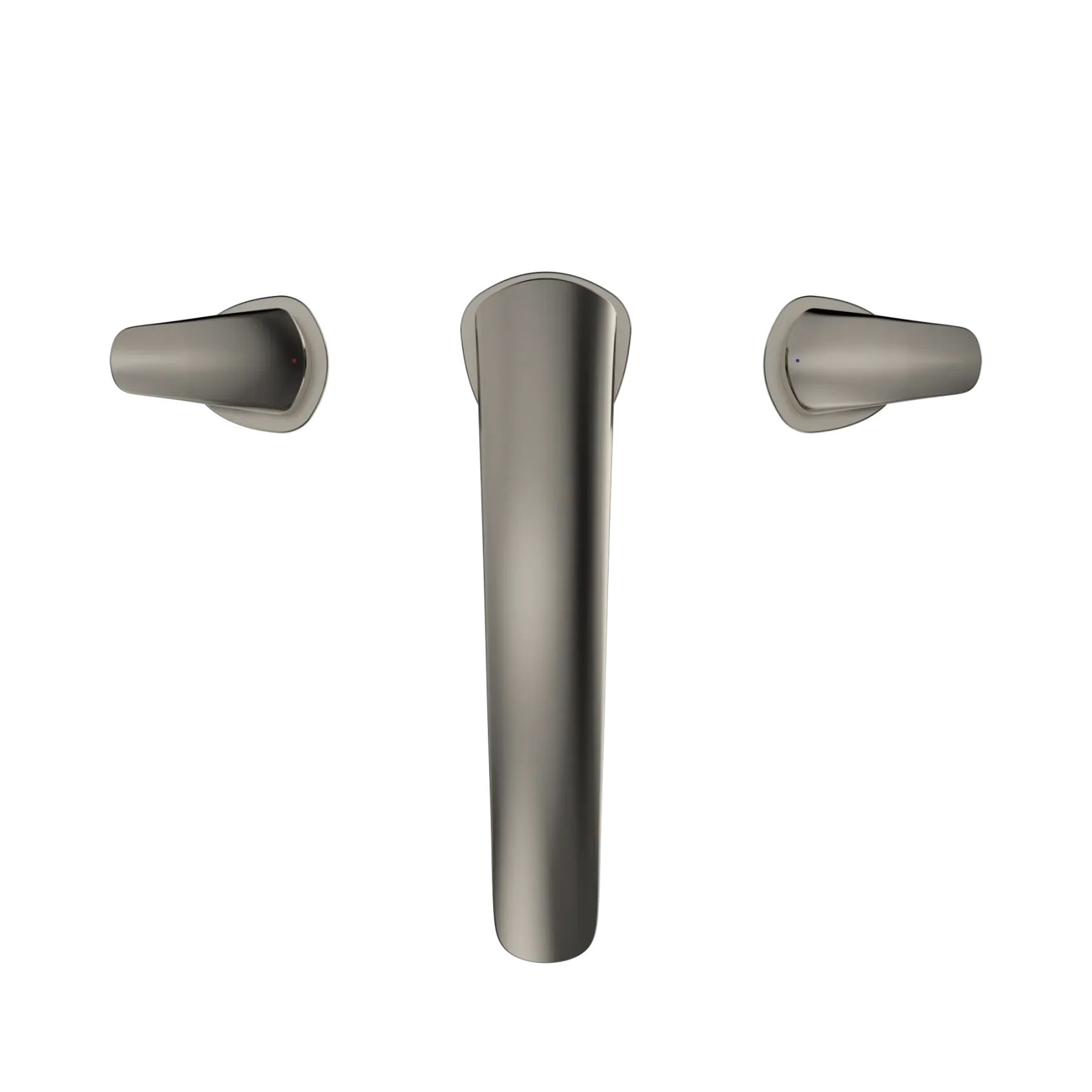 TOTO GM Two-Handle Deck-Mount Roman Tub Filler Trim, Polished Nickel, Brass, TBG09201U#PN