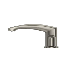 TOTO GM Two-Handle Deck-Mount Roman Tub Filler Trim, Brushed Nickel, Brass, TBG09201U#BN