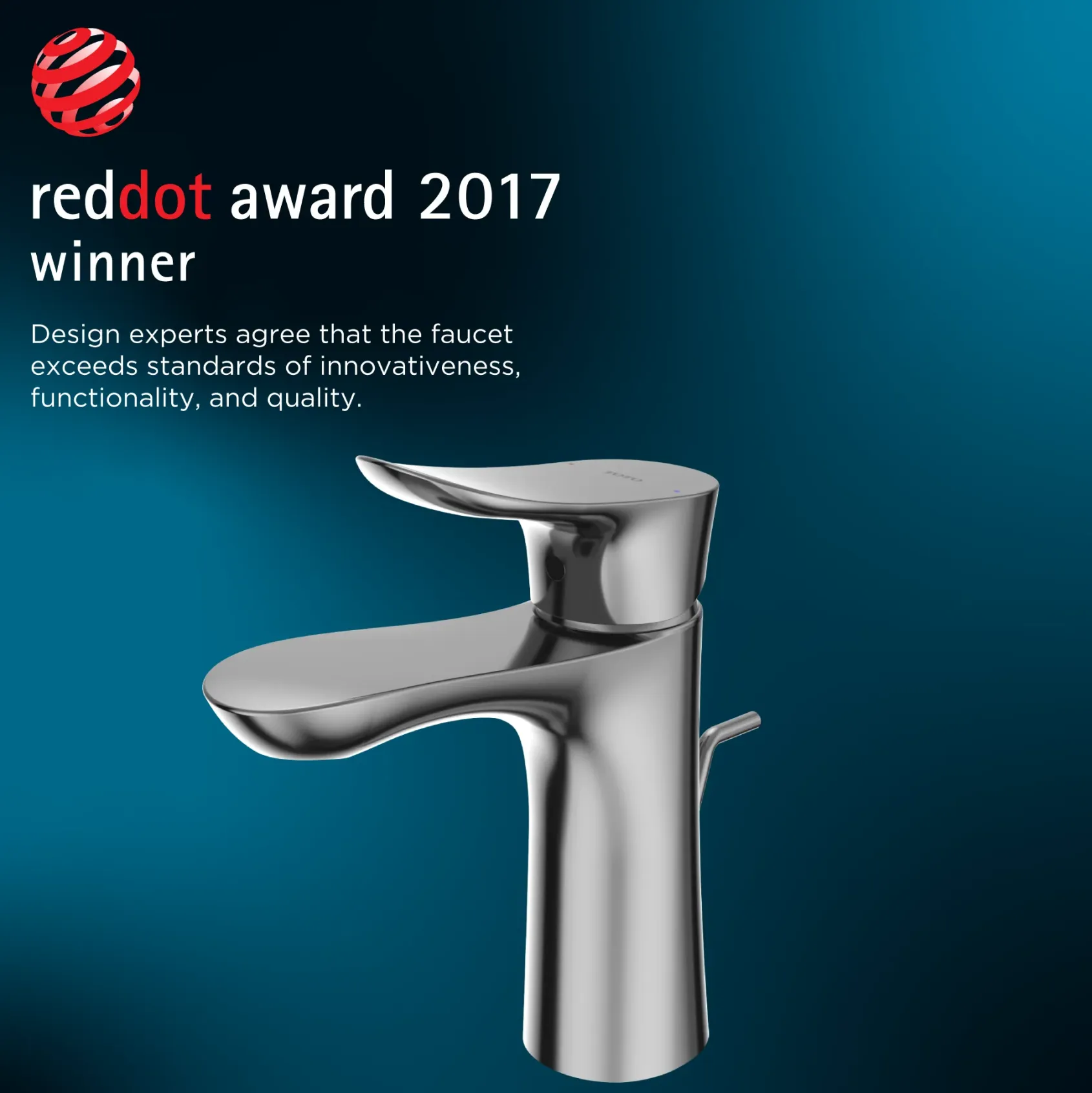 TOTO GO 1.2 GPM Single Handle Bathroom Sink Faucet with COMFORT GLIDE Technology and Drain Assembly, Polished Chrome, Brass, TLG01301U#CP