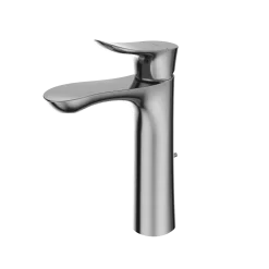 TOTO GO 1.2 GPM Single Handle Semi-Vessel Bathroom Sink Faucet with COMFORT GLIDE Technology, Polished Chrome, Brass, TLG01304U#CP