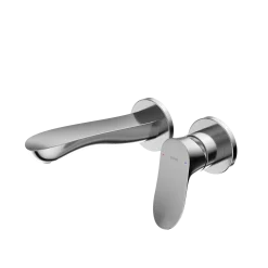 TOTO GO 1.2 GPM Wall-Mount Single-Handle Bathroom Faucet with COMFORT GLIDE Technology, Polished Chrome, Brass, TLG01310UA#CP