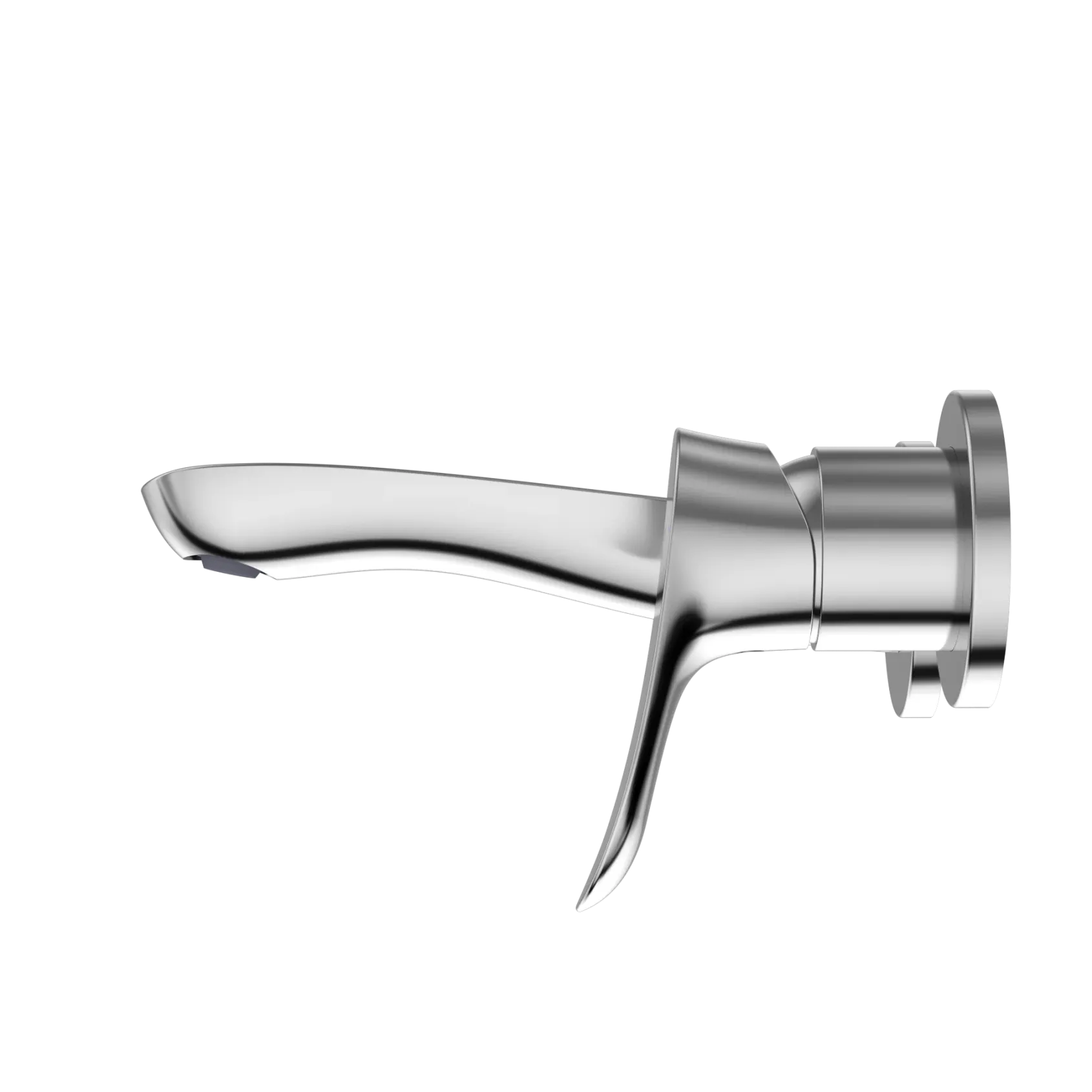 TOTO GO 1.2 GPM Wall-Mount Single-Handle Bathroom Faucet with COMFORT GLIDE Technology, Polished Chrome, Brass, TLG01310UA#CP