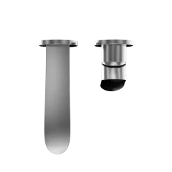 TOTO GO 1.2 GPM Wall-Mount Single-Handle Bathroom Faucet with COMFORT GLIDE Technology, Polished Chrome, Brass, TLG01310UA#CP
