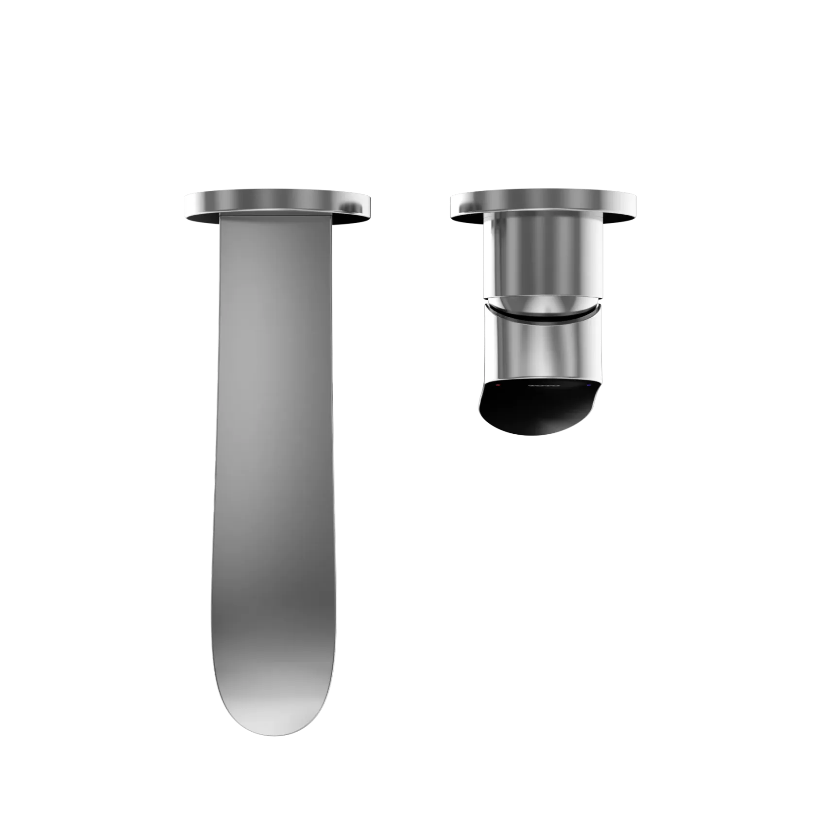TOTO GO 1.2 GPM Wall-Mount Single-Handle Bathroom Faucet with COMFORT GLIDE Technology, Polished Chrome, Brass, TLG01310UA#CP