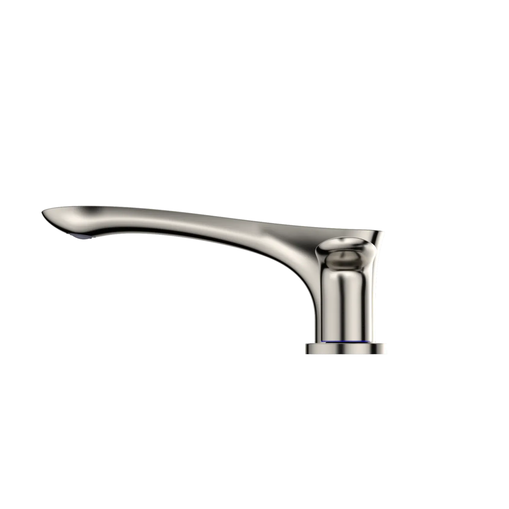 TOTO GO Two-Handle Deck-Mount Roman Tub Filler Trim, Polished Nickel, Brass, TBG01201U#PN