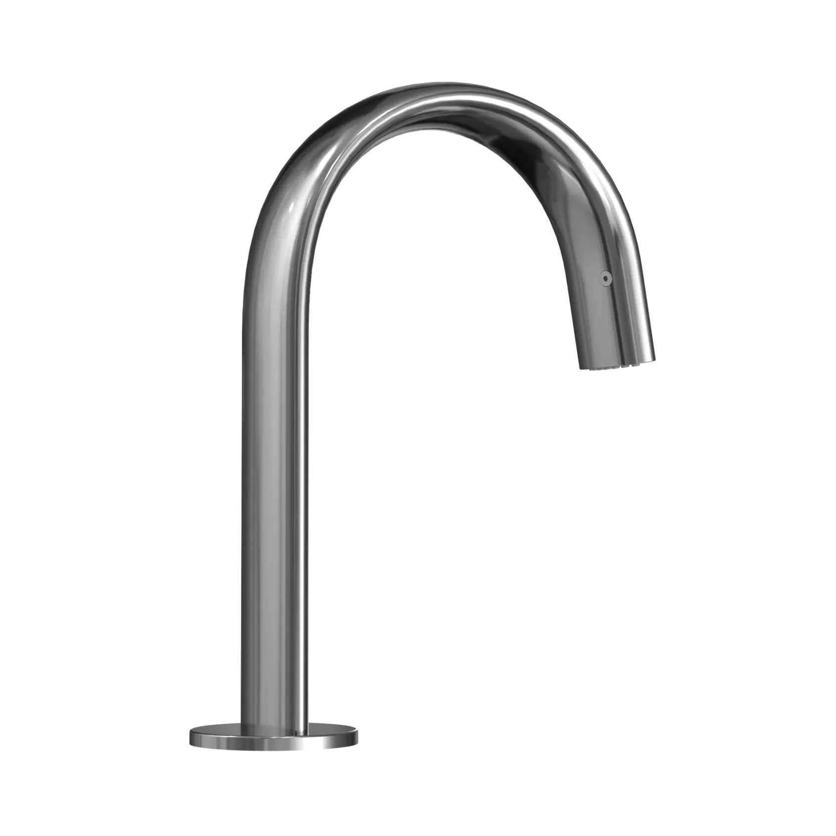 TOTO Gooseneck ECOPOWER 0.35 GPM Touchless Bathroom Faucet with Mixing Valve, 20 Second On-Demand Flow, Polished Chrome, Brass, T24S32EM#CP