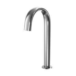 TOTO Gooseneck Vessel ECOPOWER 0.35 GPM Touchless Bathroom Faucet, 20 Second On-Demand Flow, Polished Chrome, Brass, T24T32E#CP