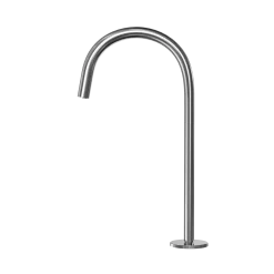 TOTO Gooseneck Vessel ECOPOWER 0.35 GPM Touchless Bathroom Faucet, 20 Second On-Demand Flow, Polished Chrome, Brass, T24T32E#CP