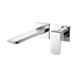 TOTO GR 1.2 GPM Wall-Mount Single-Handle Bathroom Faucet with COMFORT GLIDE Technology, Polished Chrome, Brass, TLG02311U#CP