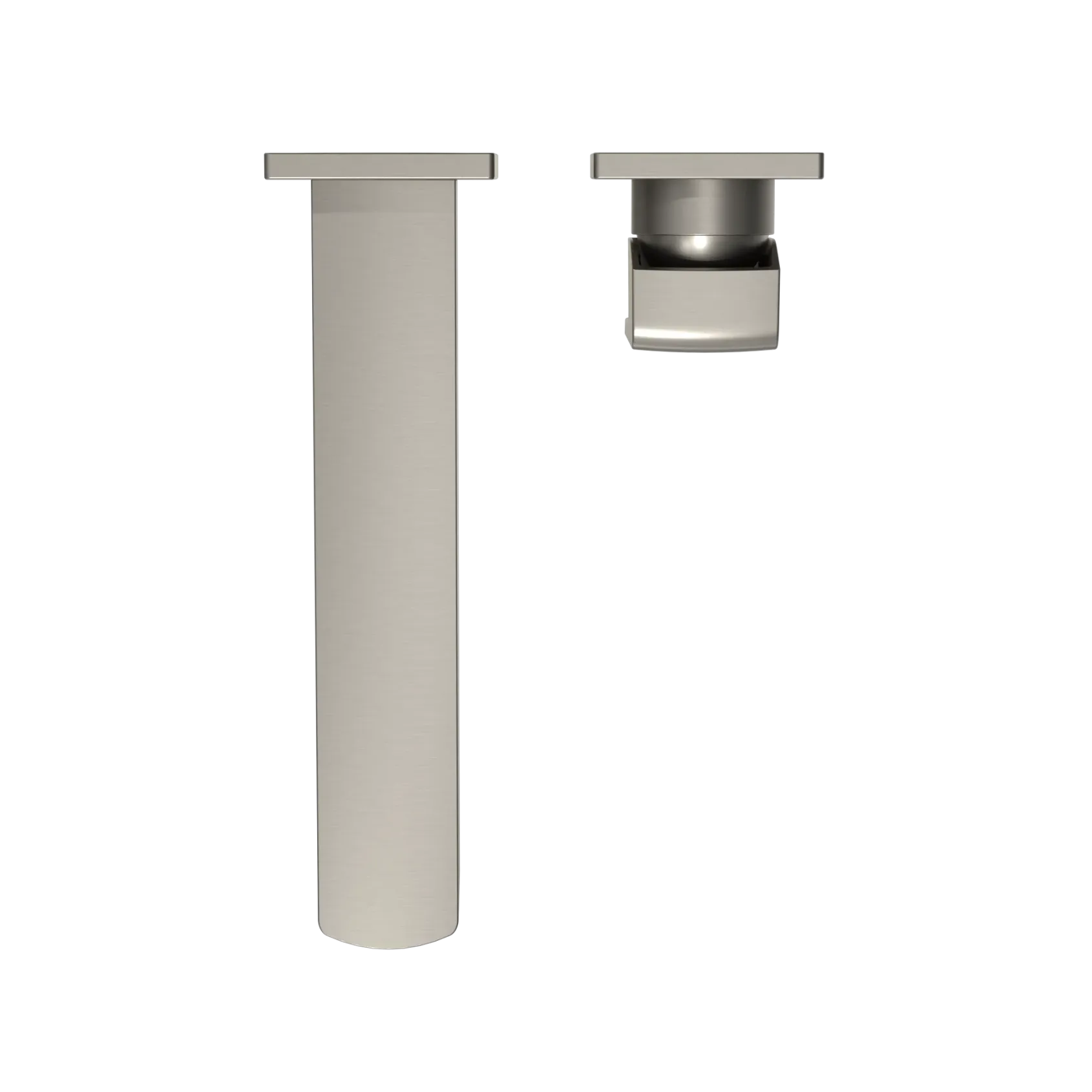 TOTO GR 1.2 GPM Wall-Mount Single-Handle Bathroom Faucet with COMFORT GLIDE Technology, Brushed Nickel, Brass, TLG02311U#BN