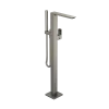 TOTO GR Single-Handle Freestanding Tub Filler Faucet with Handshower, Brushed Nickel, Brass, TBG02306U#BN