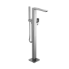 TOTO GR Single-Handle Freestanding Tub Filler Faucet with Handshower, Polished Chrome, Brass, TBG02306U#CP