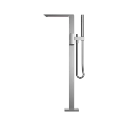 TOTO GR Single-Handle Freestanding Tub Filler Faucet with Handshower, Polished Chrome, Brass, TBG02306U#CP