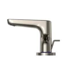 TOTO GS 1.2 GPM Two Handle Widespread Bathroom Sink Faucet, Polished Nickel, Brass, TLG03201U#PN