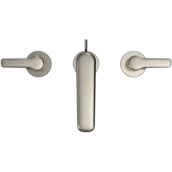 TOTO GS 1.2 GPM Two Handle Widespread Bathroom Sink Faucet, Polished Nickel, Brass, TLG03201U#PN