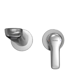 TOTO GS 1.2 GPM Wall-Mount Single-Handle Bathroom Faucet with COMFORT GLIDE Technology, Polished Chrome, Brass, TLG03308U#CP