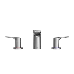 TOTO GS Two-Handle Deck-Mount Roman Tub Filler Trim, Polished Chrome, Brass, TBG03201U#CP