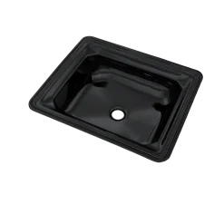 TOTO Guinevere Rectangular Undermount Bathroom Sink, Ebony, Vitreous China, LT973#51
