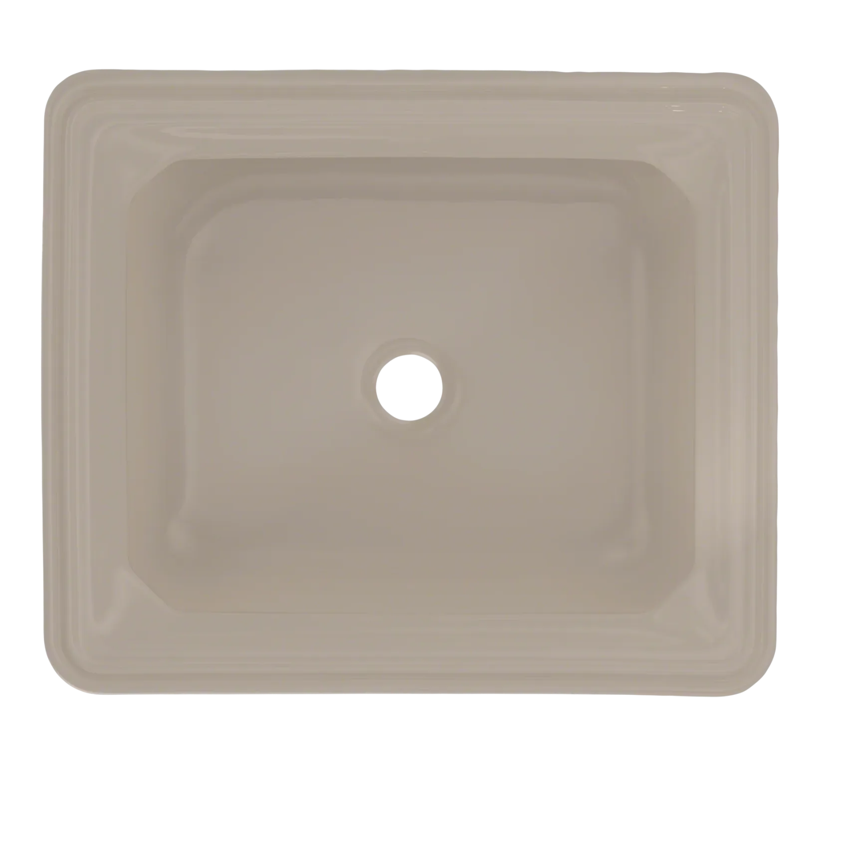 TOTO Guinevere Rectangular Undermount Bathroom Sink with CEFIONTECT, Bone, Vitreous China, LT973G#03