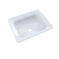 TOTO Guinevere Rectangular Undermount Bathroom Sink with CEFIONTECT, Cotton White, Vitreous China, LT973G#01