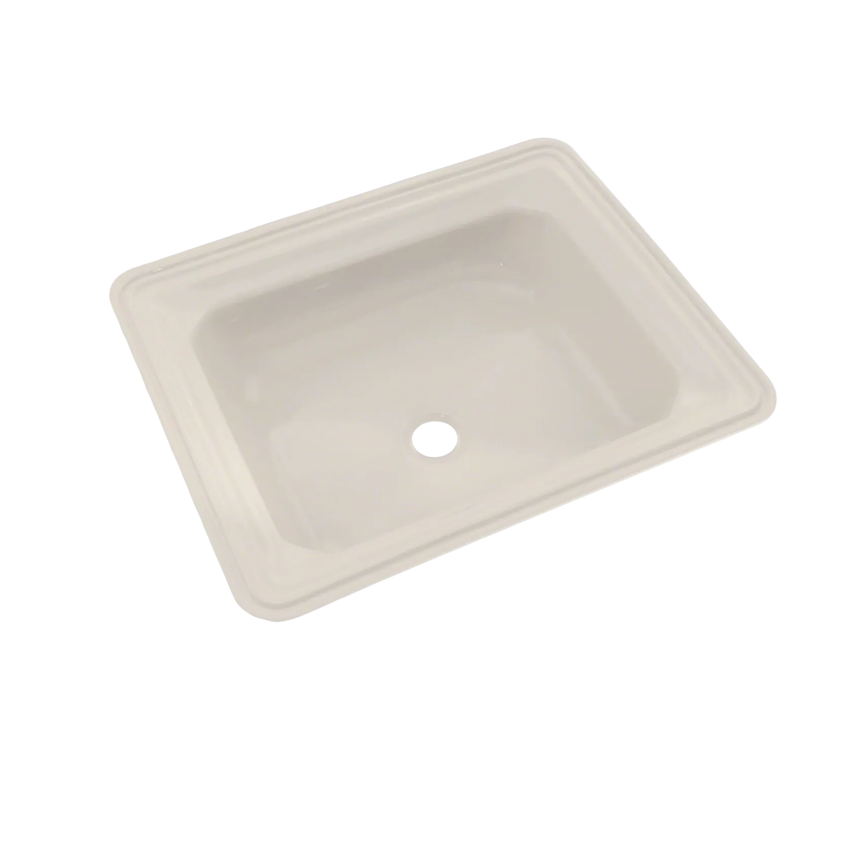 TOTO Guinevere Rectangular Undermount Bathroom Sink with CEFIONTECT, Sedona Beige, Vitreous China, LT973G#12