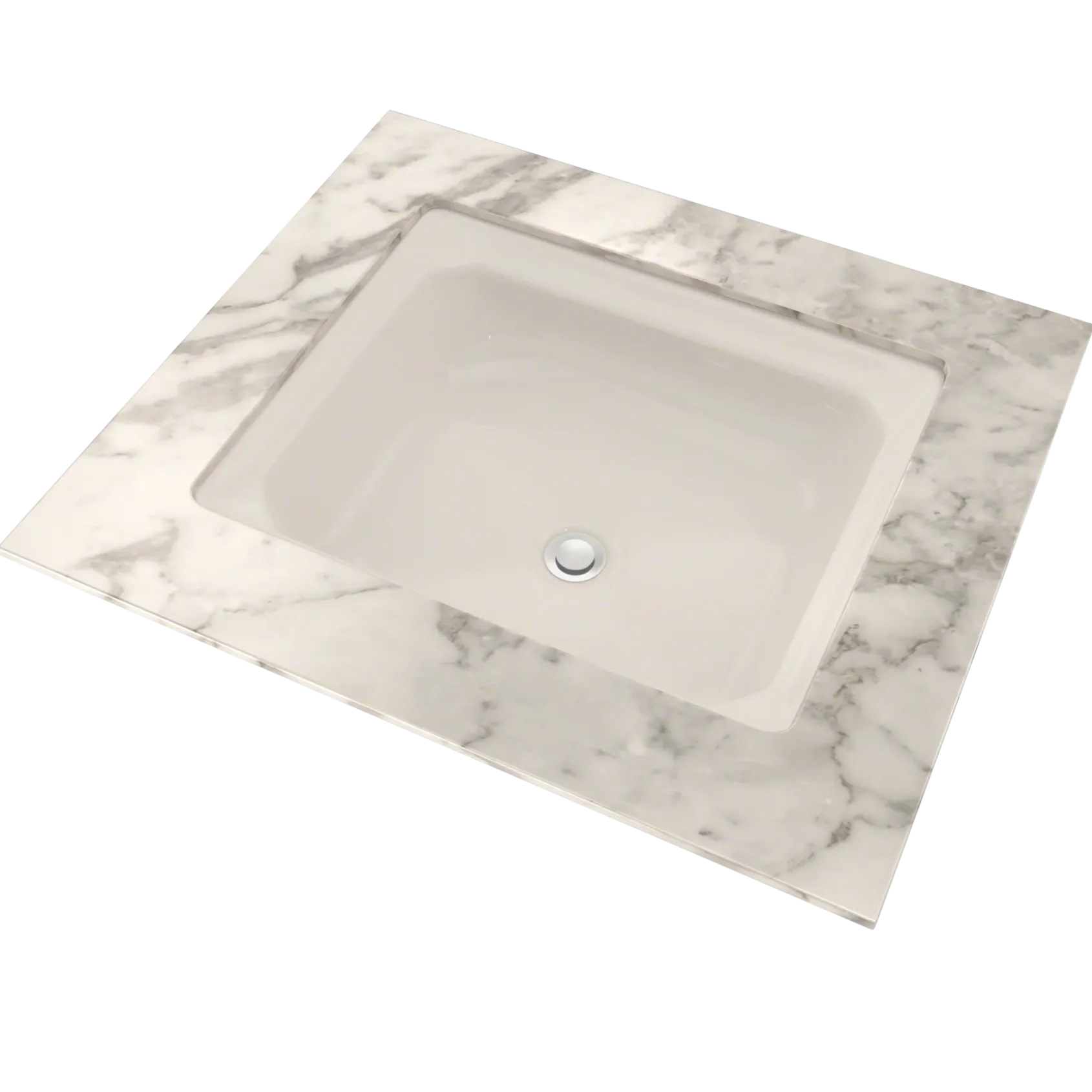 TOTO Guinevere Rectangular Undermount Bathroom Sink with CEFIONTECT, Sedona Beige, Vitreous China, LT973G#12