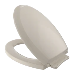 TOTO Guinevere SoftClose Non Slamming, Slow Close Elongated Toilet Seat and Lid, Bone, Plastic, SS224#03
